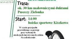 Ilustracja: II Kiszkowski rajd rowerowy im. św. Krzysztofa