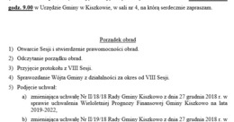 Ilustracja: Zaproszenie na sesję: 29.07.2019