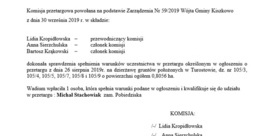 Ilustracja: Lista osób zakwalifikowana do przetargu ograniczonego