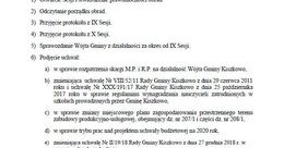 Ilustracja: XI SESJA RADY GMINY