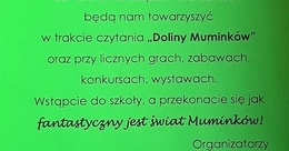 Ilustracja: Czytanie Doliny Muminków