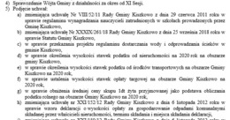 Ilustracja: XII Sesja Rady Gminy Kiszkowo