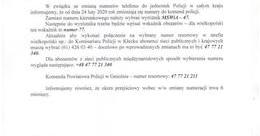 Ilustracja: Zmiana numeru telefonu do Policji