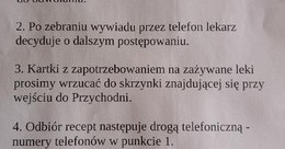 Ilustracja: PRZYCHODNIA LEKARZA RODZINNEGO W KISZKOWIE - INFORMACJA