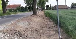 Ilustracja: III etap budowy ścieżki rowerowej w Sroczynie