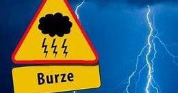 Ilustracja: OSTRZEŻENIE METEOROLOGICZNE - BURZE Z GRADEM