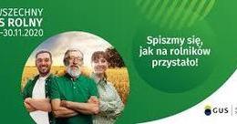 Ilustracja: Powszechny Spis Rolny 2020 - samospis przez internet