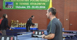 Ilustracja: XXVI MISTRZOSTWA POLSKI KSIĘŻY W TENISIE STOŁOWYM -GŁĘBOKIE 29-31.03.2016