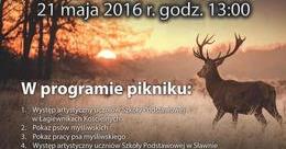 Ilustracja: ZAPROSZENIE NA PIKNIK MYŚLIWSKI