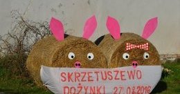 Ilustracja: Przygotowania do dożynek w Skrzetuszewie