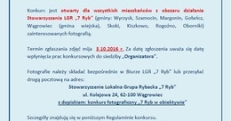 Ilustracja: Konkurs fotograficzny „7 Ryb w obiektywie” nadal trwa!!!