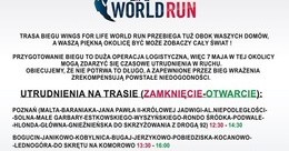Ilustracja: Ogólnoświatowy Bieg Charytatywny Wings For Life WordRun