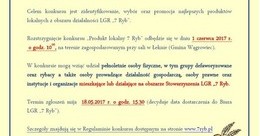 Ilustracja: Konkurs Produkt Lokalny 7 Ryb