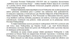 Ilustracja: Rok 2018 Rokiem Pamięci Powstania Wielkopolskiego