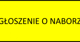 Ilustracja: Ogłoszenie o naborze