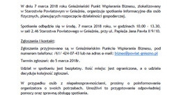 Ilustracja: Spotkanie Fundusze Europejskie na otwarcie własnej działaności