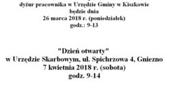 Ilustracja: Dyżur pracownika Urzędu Skarbowego
