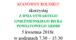 Ilustracja: Dzień otwarty w ARiMR w Gnieźnie