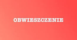 Ilustracja: Obwieszczenie o wydaniu decyzji