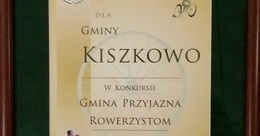 Ilustracja: GMINA KISZKOWO - GMINĄ PRZYJAZNĄ ROWERZYSTOM!!!