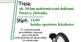 Ilustracja: Zaproszenie na rajd rowerowy
