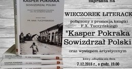 Ilustracja: Zaproszenie na wieczorek literacki