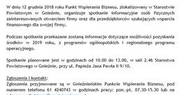 Ilustracja: Otwarcie i rozwój firmy - spotkanie informacyjne
