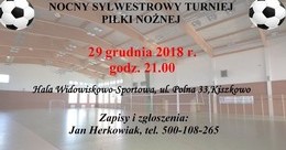 Ilustracja: Nocny Sylwestrowy Turniej piłki nożnej