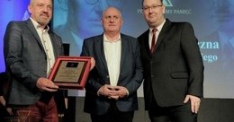 Ilustracja: Nagroda Historyczna im. Franciszka i Antoniego Saskowskich dla Gminy Kiszkowo za łagiewnicką ,,Kipę”