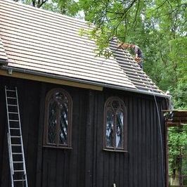 Zdjęcie z galerii: Remont kościoła w Łagiewnikach Kościelnych