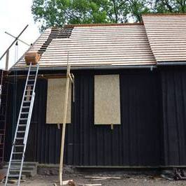 Zdjęcie z galerii: Remont kościoła w Łagiewnikach Kościelnych