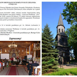 Zdjęcie z galerii: VI NOC KOŚCIOŁÓW DREWNIANYCH WOKÓŁ PUSZCZY ZIELONKA